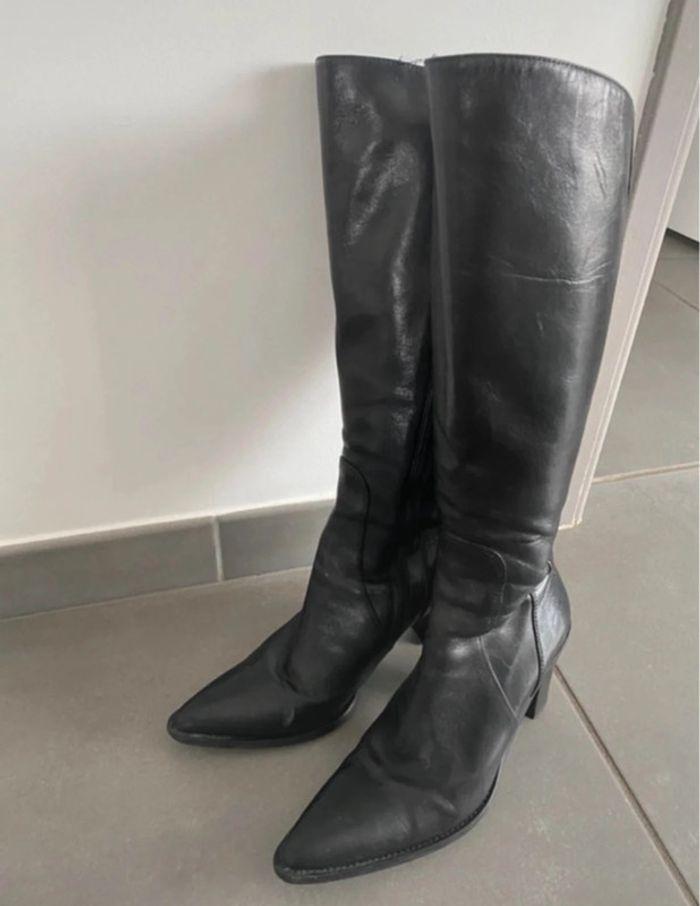 Bottes cuir Heyraud - photo numéro 1