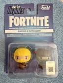 Funko - Figurine Fortnite - Raptor & Elite Agent - neuves