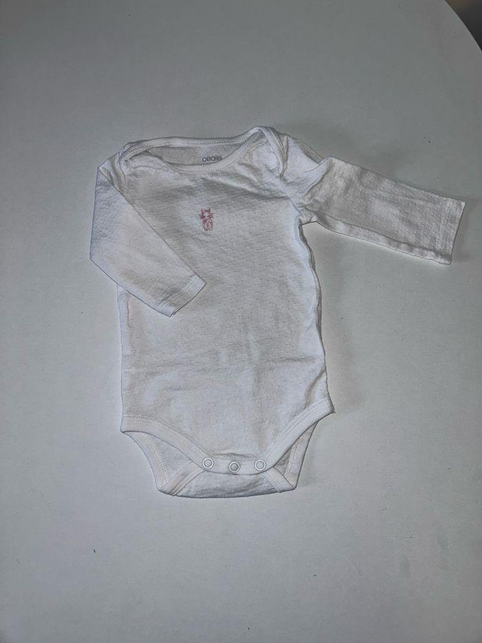 Lot de 2 bodies bébé fille 100% coton - photo numéro 3