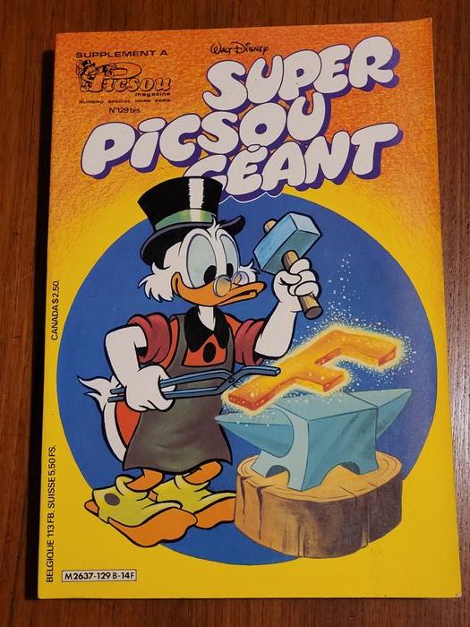 3 super Picsou géant - Disney - vintage 1982 - photo numéro 6