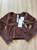 Haut Zara marron