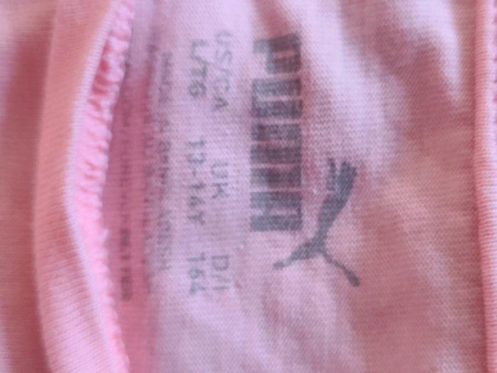 T-shirt manches courtes rose puma taille 13-14 ans - photo numéro 3