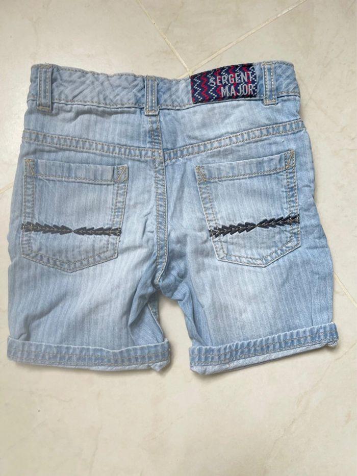 Sergent major short jeans garçon 3 ans parfait état - photo numéro 6