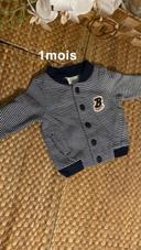 Gilet veste bébé garçon