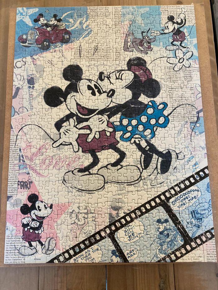 Puzzle vintage Mickey 500 pièces - photo numéro 1