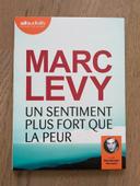 Livre audio Audiolib - Un sentiment plus fort que la peur - Marc Levy