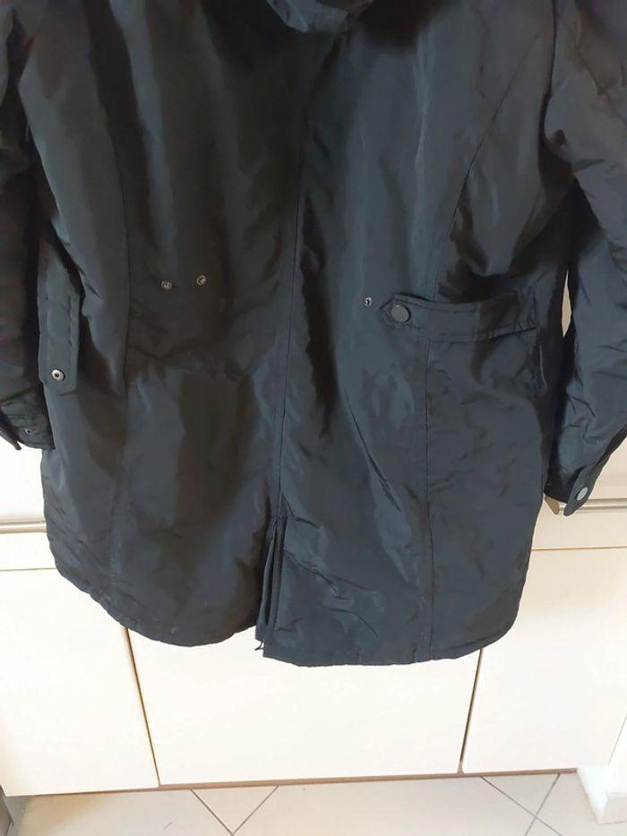 Parka noir  valino grande taille - photo numéro 6