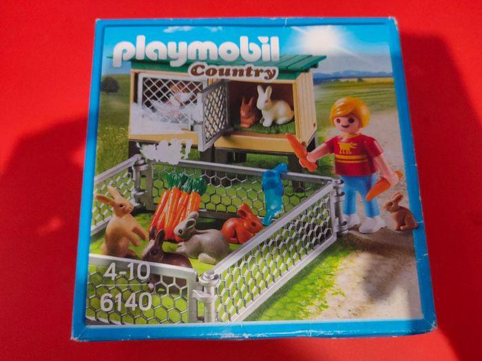 Playmobil Country - Enfant avec Enclos a Lapins et Clapier - 6140 - photo numéro 1