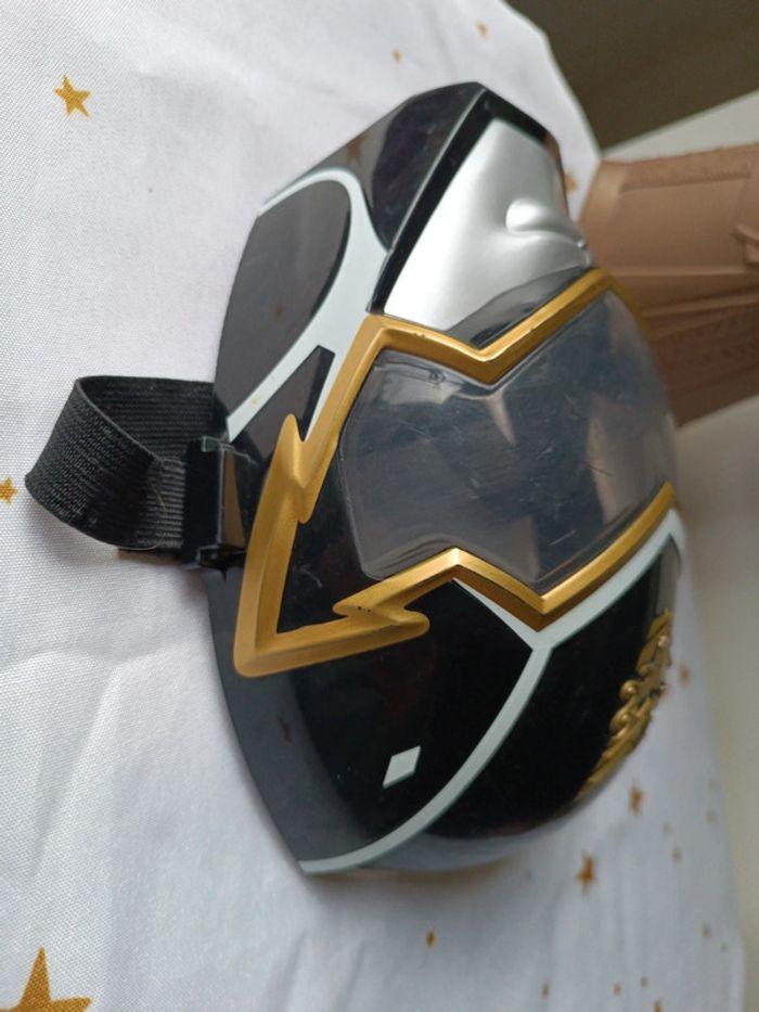 Héros Heroes power ranger masque déguisement costume noir black gant Marvel Avengers thanos - photo numéro 4