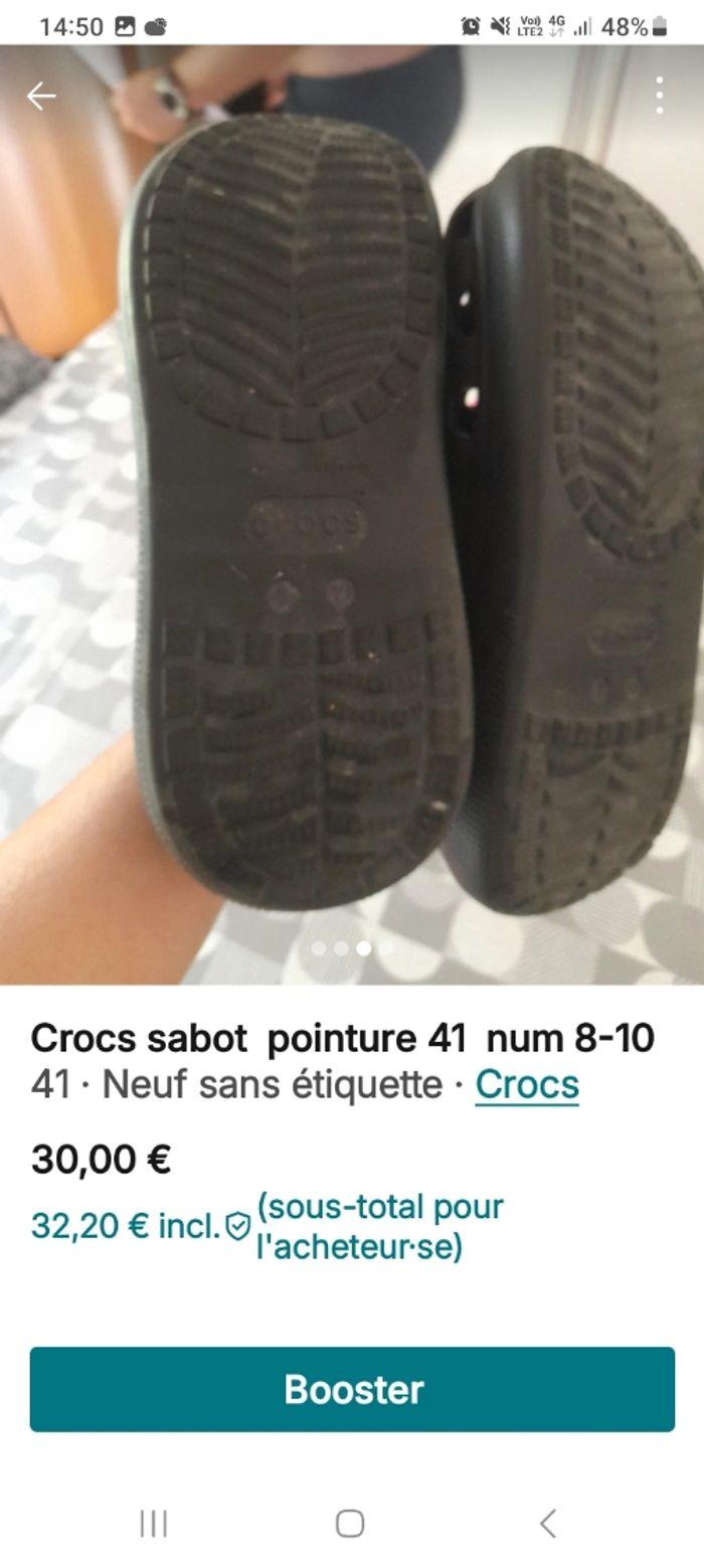 Sabots crocs 41 - photo numéro 4