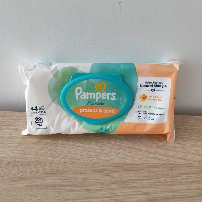 9 paquets de lingettes pampers Harmonie Protect & care - photo numéro 2