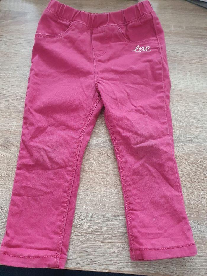 Pantalon fushia