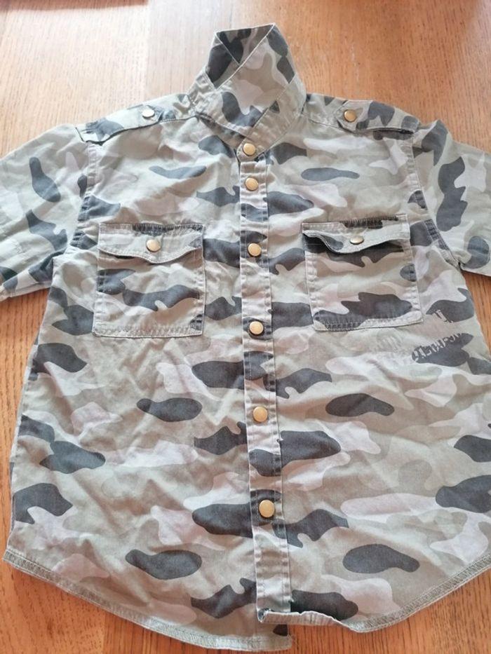 Chemise manches longues militaire - photo numéro 2