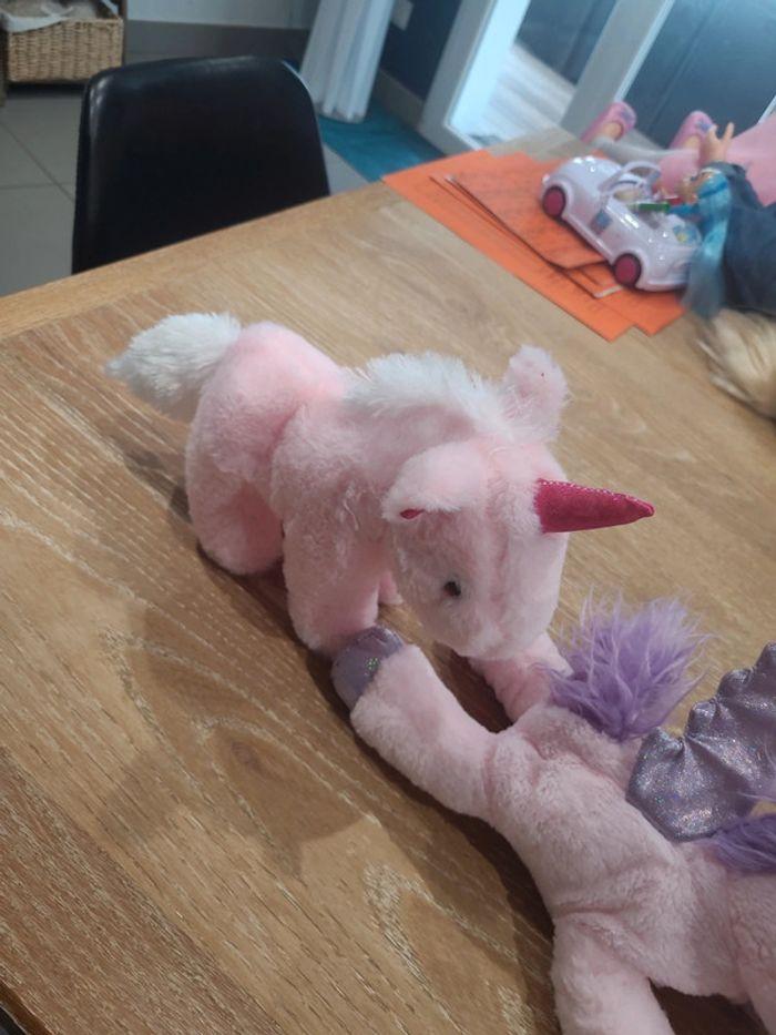 Lot 2 peluches licorne - photo numéro 3