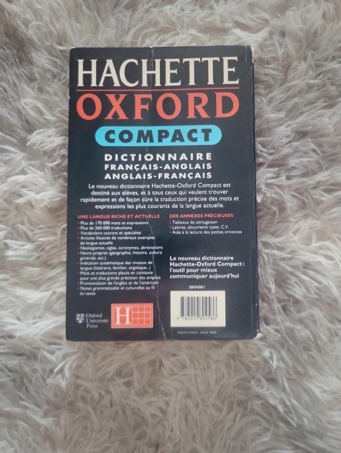 Dictionnaire Française anglais Oxford Compacte - photo numéro 3