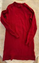 Robe pull rouge enfant