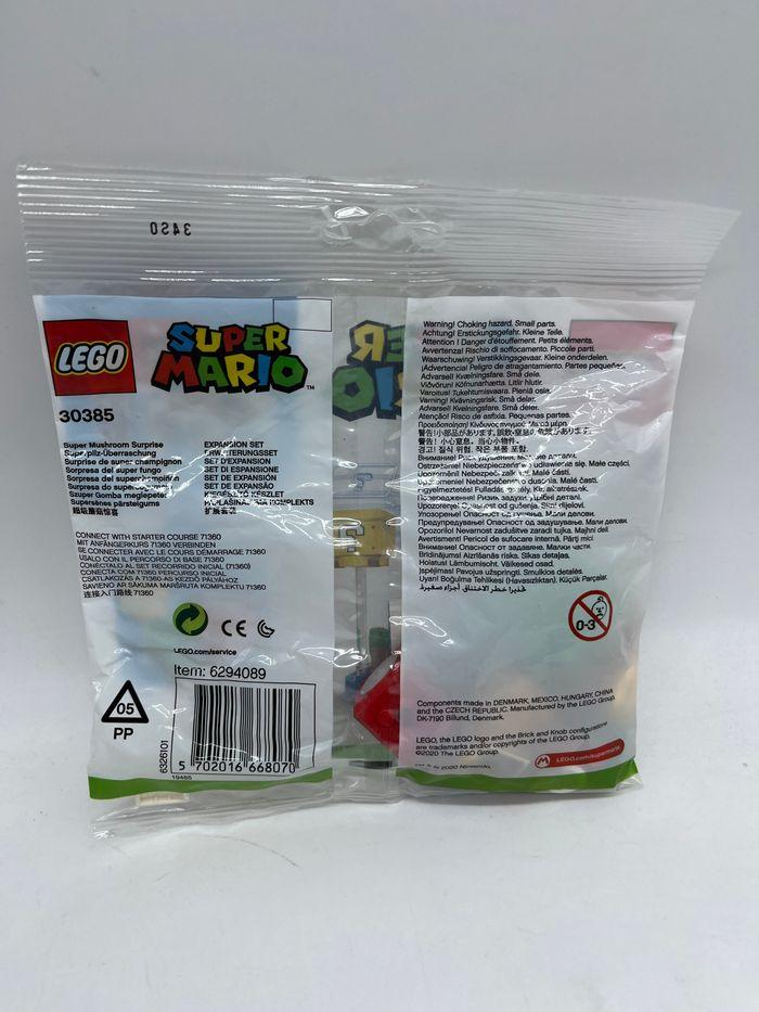 Sachet polybag Lego Super Mario Neuf Super Mushroom Surprise 30385 - photo numéro 3