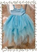 Robe tutu bleu turquoise Chicaprie