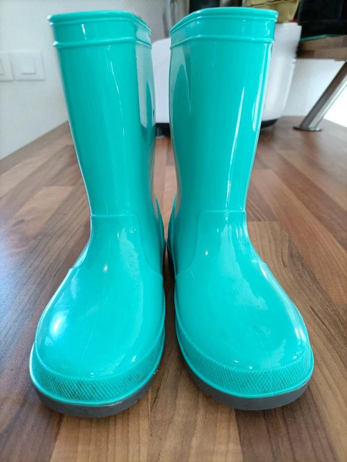 Bottes de pluie turquoise Mac Kinley 30 - photo numéro 5