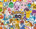 Lot 50 Stickers autocollants Pokemon