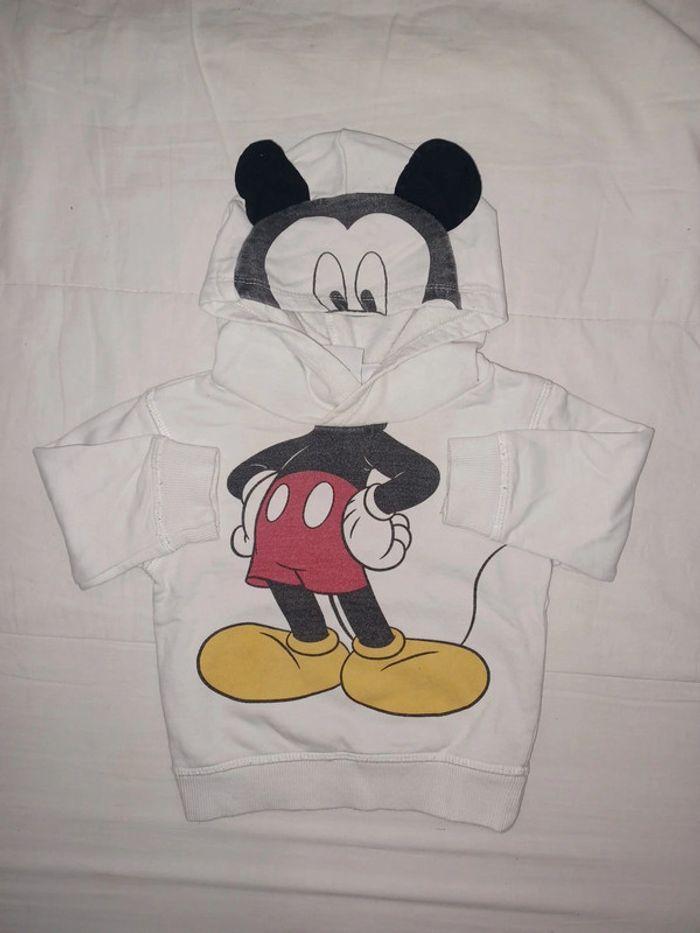 Pull capuche Mickey - photo numéro 1