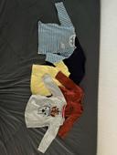 Lot de t-shirts manches longues 12 mois