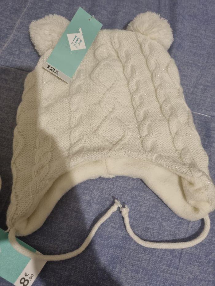 Bonnet et gants bébé  vous avez moins 20/ avec le code REDUC20 - photo numéro 2