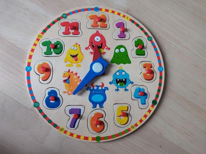 Horloge apprentissage des heures