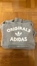 Pull gris adidas