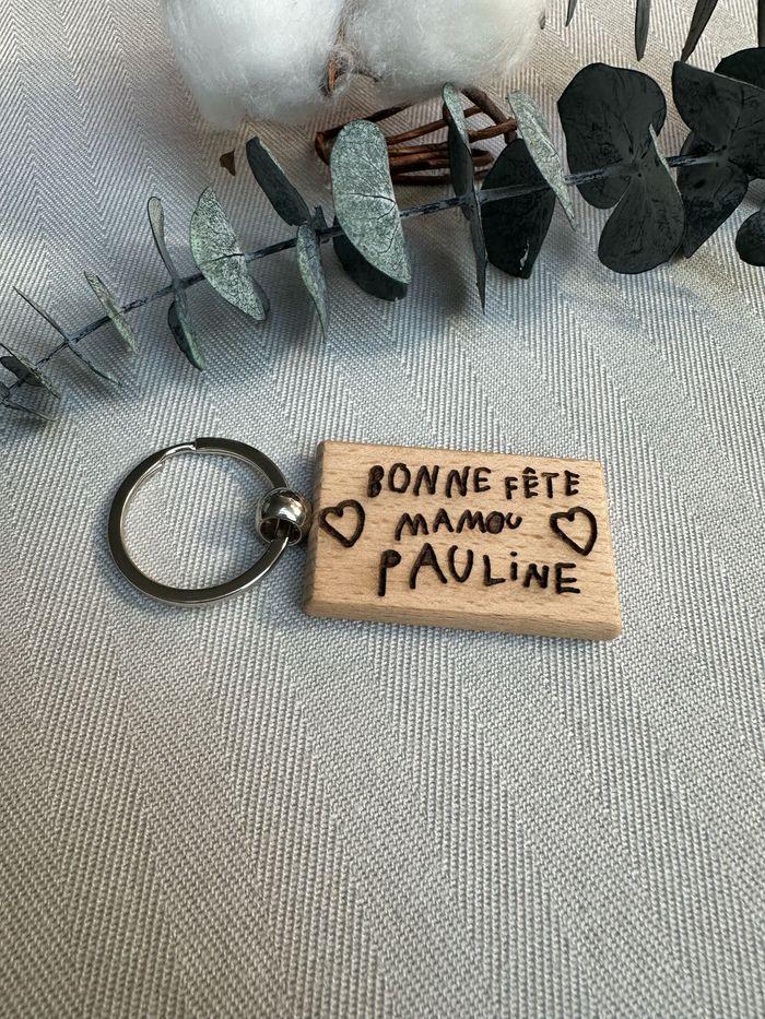 Porte-clés en Bois Personnalisés - photo numéro 2