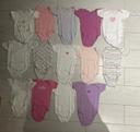 Lot de 14 body fille taille 24 mois