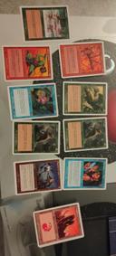 Lot de cartes Magic the gathering