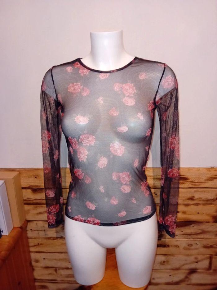 Blouse transparente