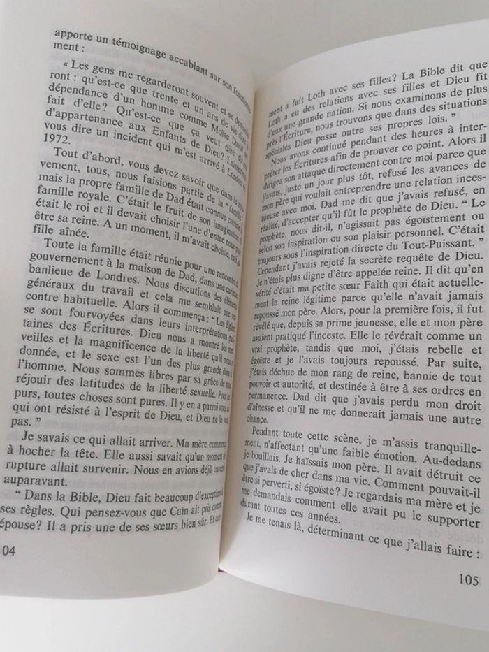 Livre les sectes 📕 - photo numéro 9