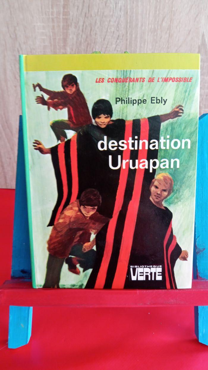 Destination Uruapan, Philippe Ebly, 1981, bibliothèque verte - photo numéro 1