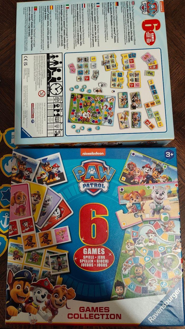 Jeux de société pat patrouille 6 en 1 Ravensburger - photo numéro 1