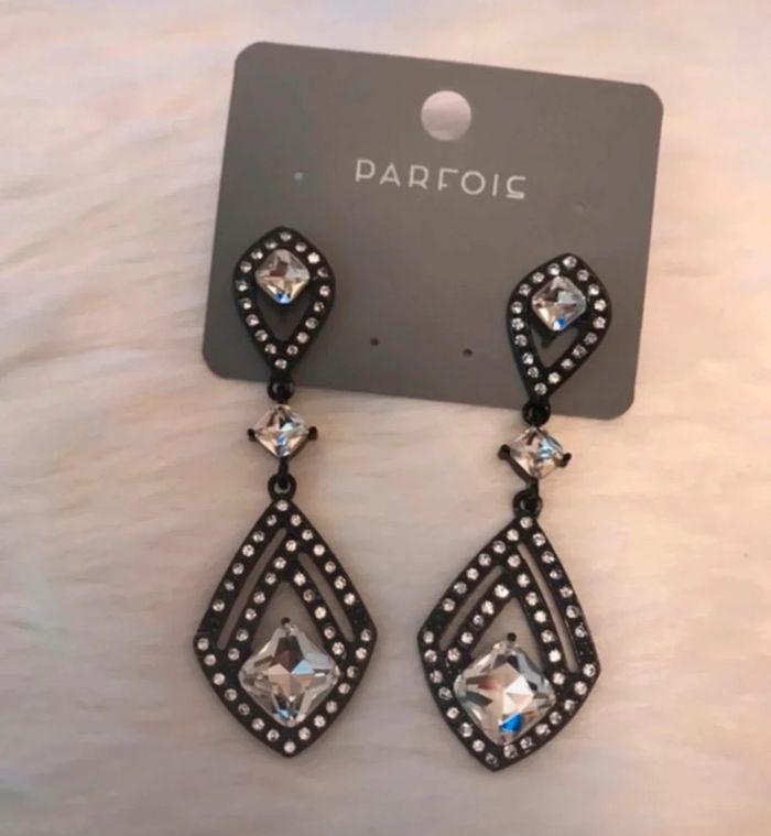 Boucles d’oreilles à strass - photo numéro 9