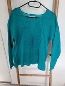 Pull turquoise