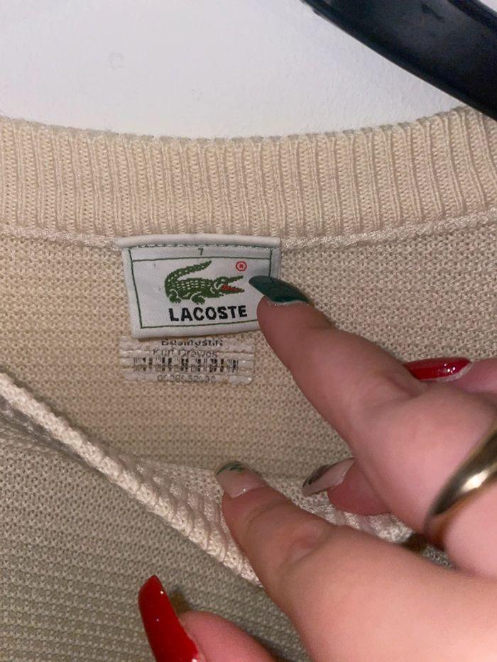 Pull lacoste - photo numéro 4