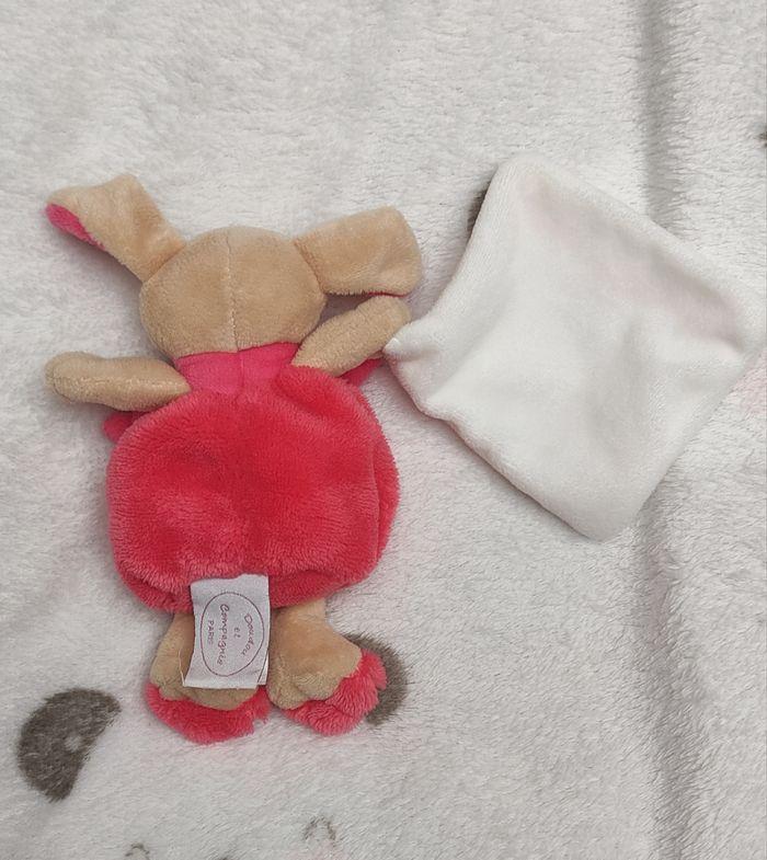 Doudou peluche bébé lapin doudou et compagnie cadeau de naissance - photo numéro 2