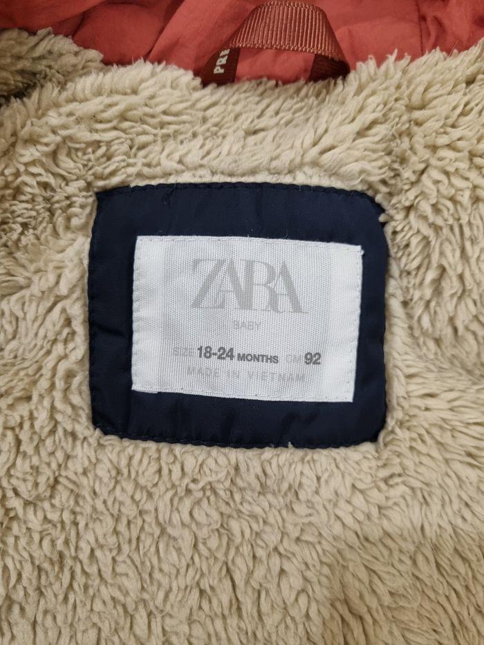 Doudoune rambourée bleue  Zara taille 18/24 mois - photo numéro 5