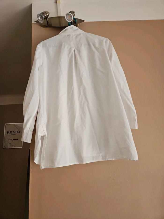 Chemise blanche t46 blanche porte - photo numéro 4