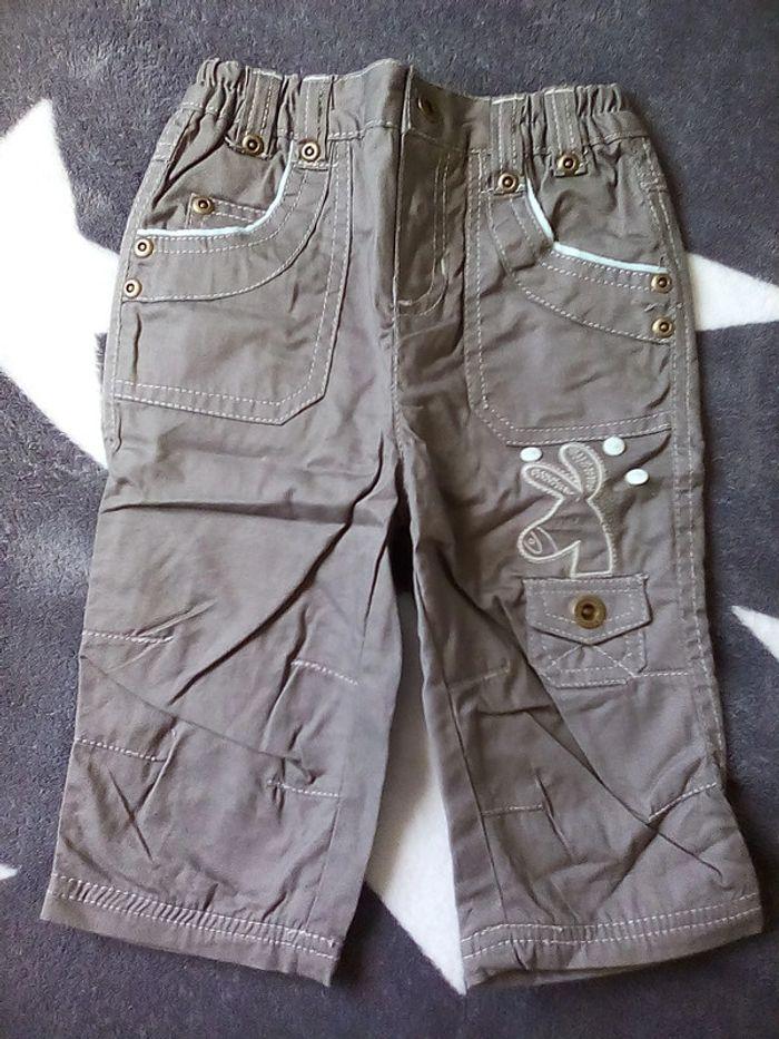 Pantalon 12 mois taupe - photo numéro 1