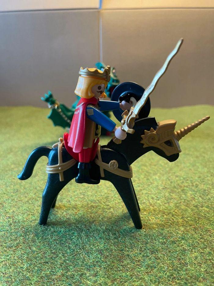 Playmobil moyen âge dragon et prince ref 3840 - photo numéro 10