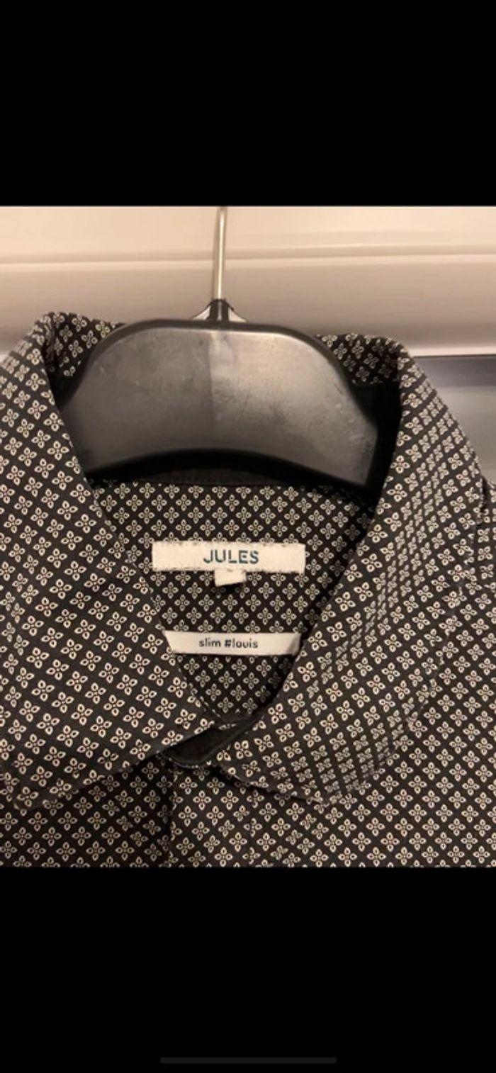 Chemise à motif noir et blanc - photo numéro 4