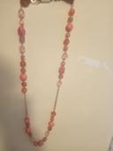 Collier  En Céramique rose