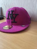 Casquette Hip-Hop violette et noire