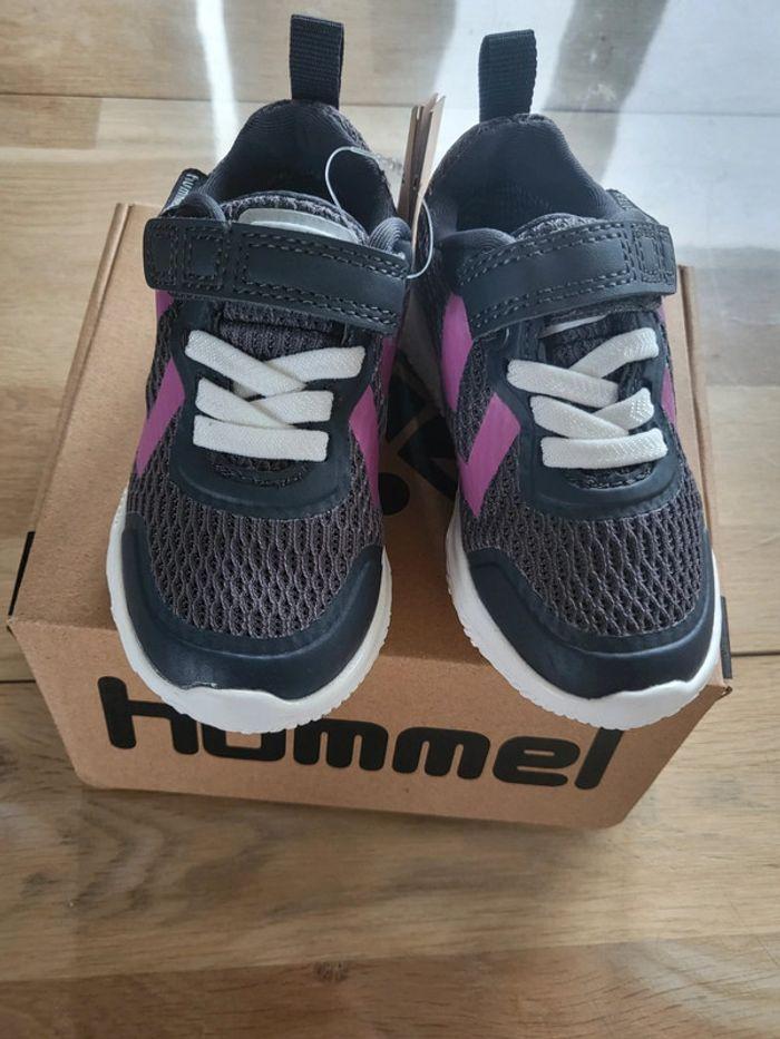 Baskets Hummel neuves gris pointure 23 - photo numéro 13