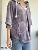 Pull violet Bronzini – Léger et chaleureux, taille 38/40 (M/L), très bon état 💖