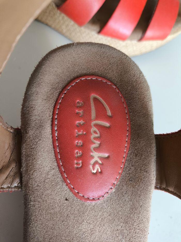 Sandales compensées Clarks 37,5 Chaussures femme - photo numéro 7